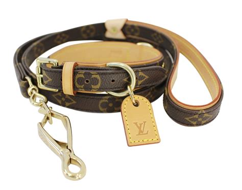 louis vuitton large dog collar|louis vuitton dog lead.